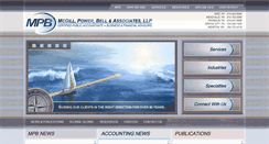 Desktop Screenshot of mpbcpa.com